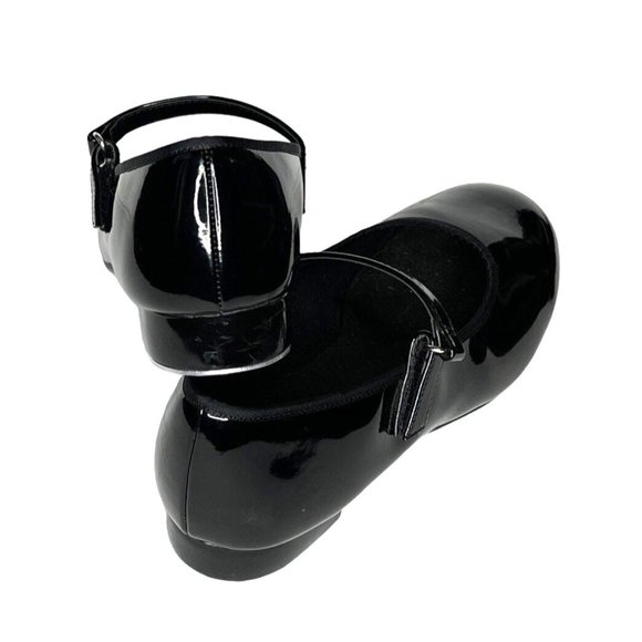 010 ABT SPOTLIGHTS TAP SHOES BLACK MARYJANE STRAP 4.5 Posh Show sb7 - Picture 2 of 5
